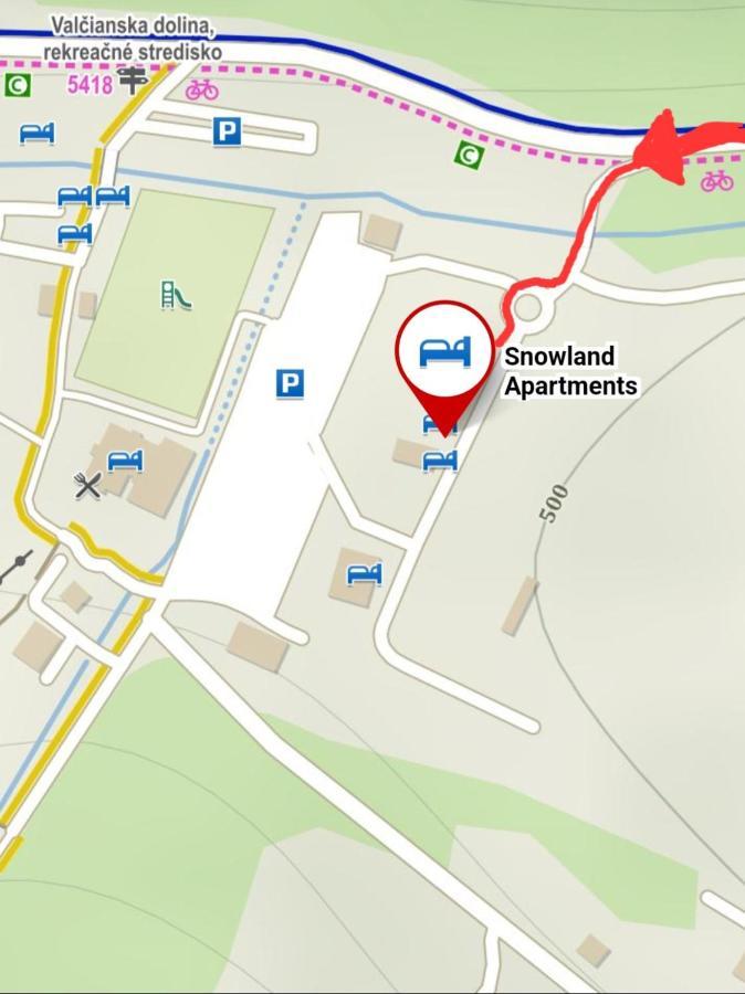 Snowland Apartmany Valcsa Kültér fotó